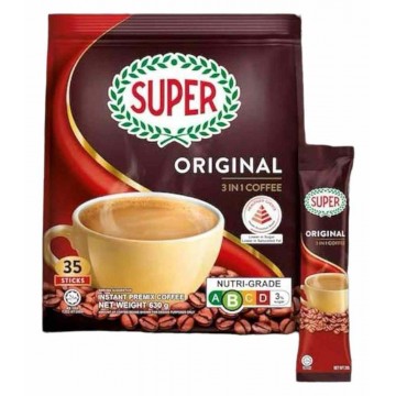 Super 3-in-1 Coffee Original - L/F (30 Sachets) 15g