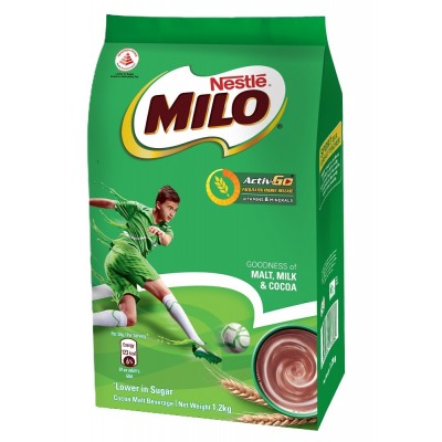 Milo Activ-Go Powder Refill 1.2kg ( 12 Packs )