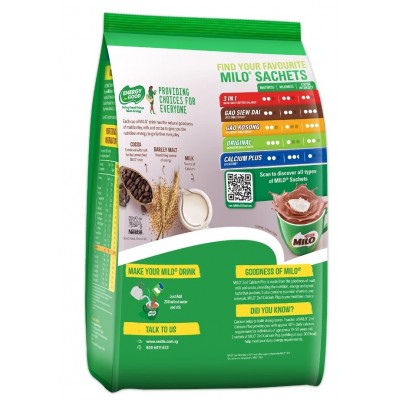 Milo Activ-Go 2-in-1 Calcium Plus 12's 30g ( 12 Packs / Ctn )