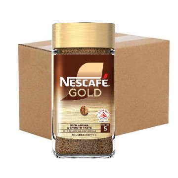 Nescafe Gold Blend Instant Soluble Coffee Jar 200g (6 Jars) Nescafe Gold Blend Instant Soluble Coffee Jar 200g (6 Jars)