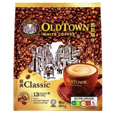 OldTown 3-in-1 White Coffee Classic (13 Sachets) 31.6g