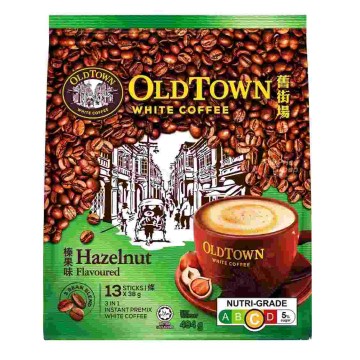 OldTown 3-in-1 White Coffee Hazelnut (13 Sachets) 31.6g