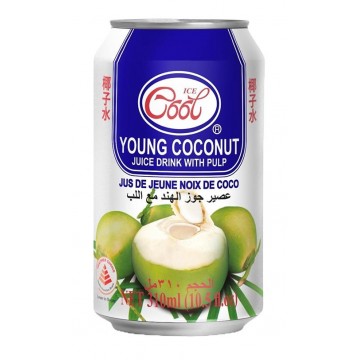 Ice Cool Young Coconut Water Can (24 Cans) 310ml