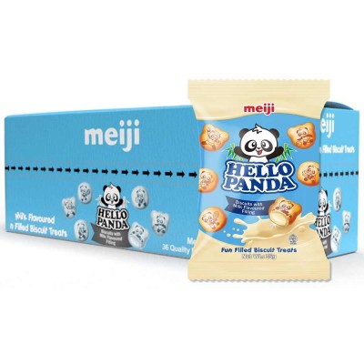 Meiji Hello Panda Biscuits - Milk (24 Packets) 32g
