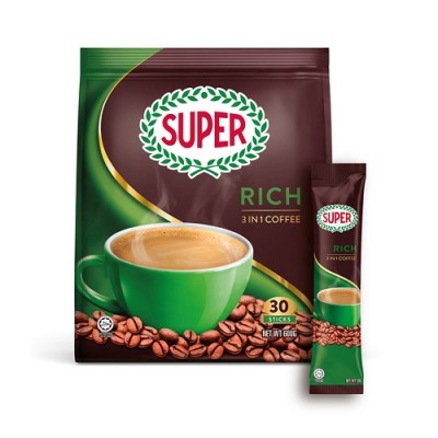 Super 3-in-1 Coffee Rich (28 Sachets) 15g
