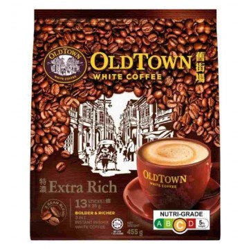 OldTown 3-in-1 White Coffee Extra Rich (13 Sachets) 31.6g