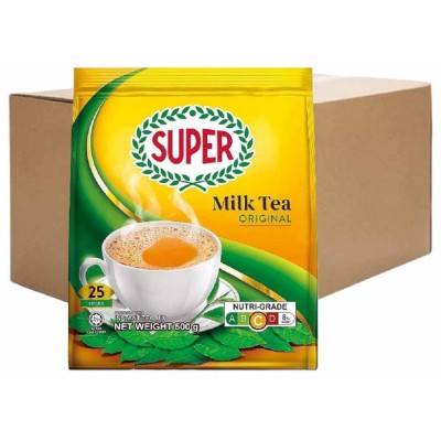 Super 3-in-1 Milk Tea Original (24 Packs, 25 Sachets Each)