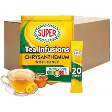 Super Honey Chrysanthemum Tea (24 Packs, 20 Sachets Each)