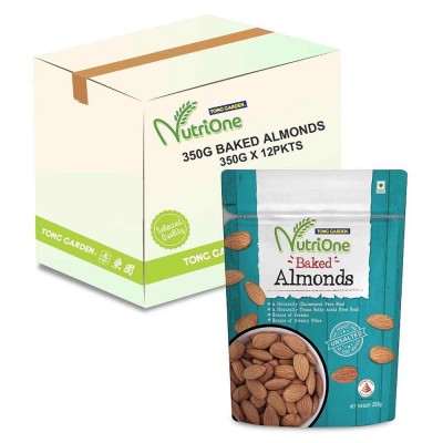 Tong Garden Nutrione Baked Almond 350g 12's