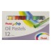 Pentel Oil Pastel 12 Colours Set - 1
