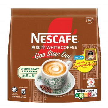 [FREE GIFT] Nescafe White Coffee Gao Siew Dai (14 Sachets) 30g