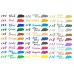 Pentel Brush Sign Pen Twin Tip 12 Colours Set - 3
