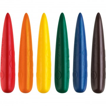 Faber-Castell Easy Grip Finger Crayon Set