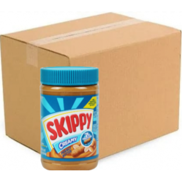 Skippy Peanut Butter (Creamy) 462g (12 Bottles) Skippy Peanut Butter (Creamy) 462g (12 Bottles)