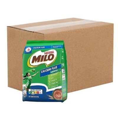 Milo Activ-Go 2-in-1 Calcium Plus 12's 30g ( 12 Packs / Ctn )