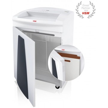 (Made In Germany) HSM Commercial A3 Shredder SECURIO-B34 Super Micro Cut w/Auto-Oiling System