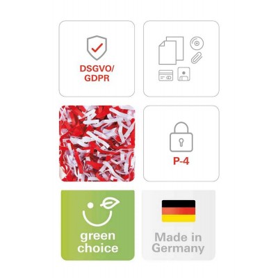 (Made In Germany) HSM Commercial A3 Shredder SECURIO-P40i Cross Cut 42 Sheets - Pre-Order Only