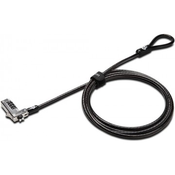 Kensington N17 Combination Laptop Lock for Wedge-Shaped Slots