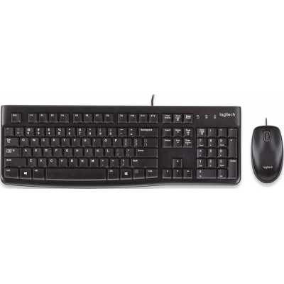Logitech MK120 USB Wired Combo (Keyboard & Mouse)