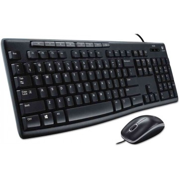 Logitech MK200 USB Media Wired Combo (Keyboard & Mouse)