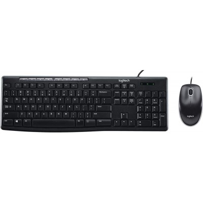 Logitech MK200 USB Media Wired Combo (Keyboard & Mouse)