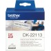 Brother DK-22113 Label Tape (62mm Clear Continuous Film) - 1