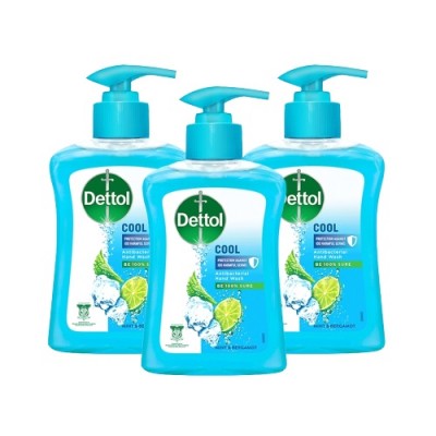 Dettol Profresh Liquid Hand Wash (3 Bottles) 250ml