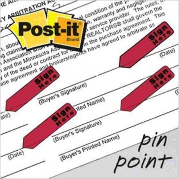 3M Post-it Flags 684-RDSH (0.5