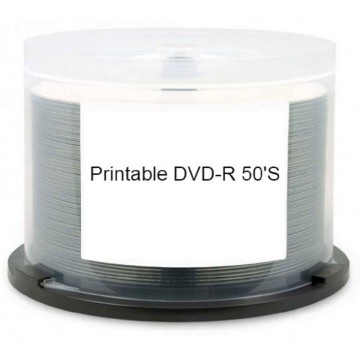 Printable Recordable DVD-R 50'S Printable Recordable DVD-R 50'S