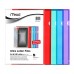 Mead Translucent PP L-Shape Folder (10 Folders) A4 (2 Colour Each) - 1