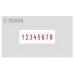 Shiny E-91608 Custom-Made Essential Self-Inking Number Stamp (56 x 33mm) - 2