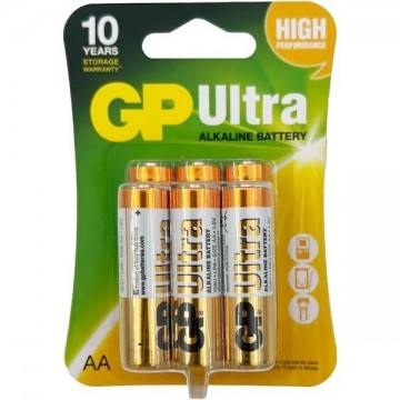 GP Ultra Alkaline Battery (AA, AAA) 6'S GP Ultra Alkaline Battery (AA, AAA) 6'S