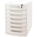 7-Drawer File Cabinet w/Key Lock (39.4 x 29.5 x 43cm) - 1