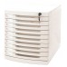 10-Drawer File Cabinet w/Key Lock (39.4 x 29.5 x 32.5cm) - 1