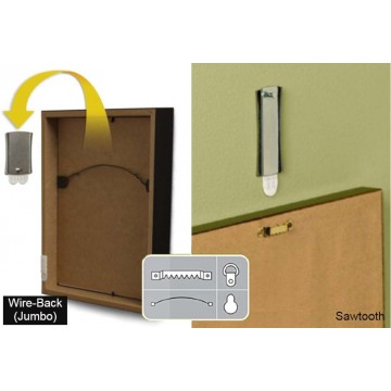 3M Command 17048 Damage-Free Picture Hanging Sticky Nail Wire-Back Hanger Jumbo 3.6kg