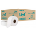 Livi 2-Ply Jumbo Toilet Tissue Roll (12 Rolls) 300m - 1