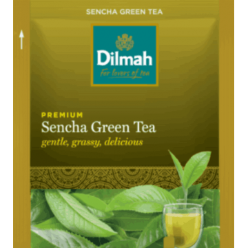 Dilmah Green Tea (100 Individual Tea Bags Foil Pouch)