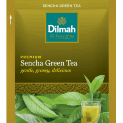 Dilmah Green Tea (100 Individual Tea Bags Foil Pouch)