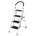 4-Step Foldable Steel Ladder w/Grip 965mm - 1