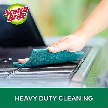 3M Scotch-Brite Heavy Duty Scouring Pad 643 (3 Pieces)
