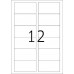 Herma Removable White Label 25'S A4 (12-270) - 8