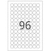 Herma Removable White Round Label 25'S (10mm, 20mm, 30mm) - 3