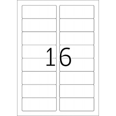 Herma Removable White Label 25'S A4 (12-270)