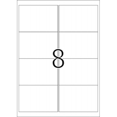 Herma Removable Address White Label 25'S A4 (8-14)
