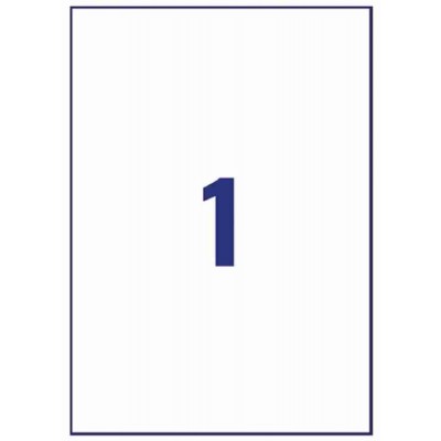 Avery Polyester Heavy-Duty White Labels 20'S (1-48)