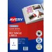 Avery Glossy White Photo Quality Permanent Labels 25'S (199.6 x 289.1mm) - 1