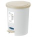 Plastic Round Step Pedal Waste Bin (291 x 282x 345mm) 12L - 2