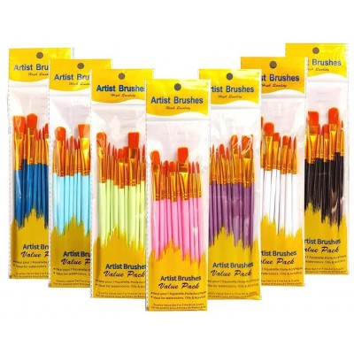 Paint Brush Nylon 10 pcs Set