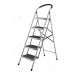 5-Step Foldable Steel Ladder w/Grip - 1