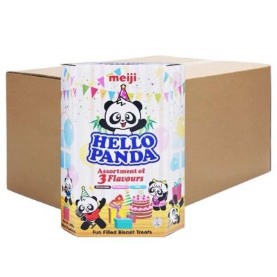 Meiji Hello Panda Biscuits - Assorted ( 8 Packets ) 234g